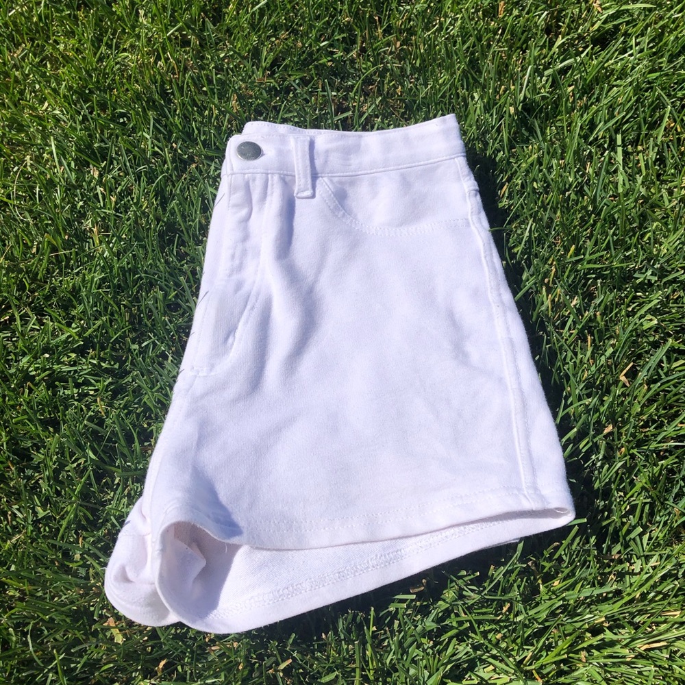White shorts